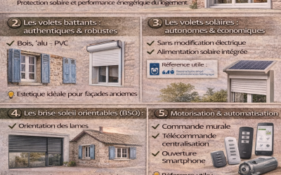 Quelles solutions de volets choisir en neuf ou en rénovation ?